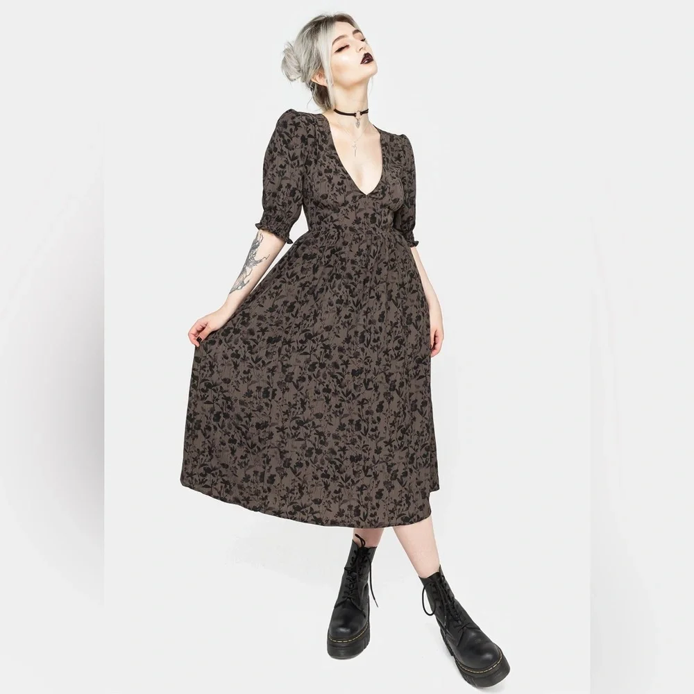 chinese dress ladies Spectre Layered Midi Shirt Dress main image 1